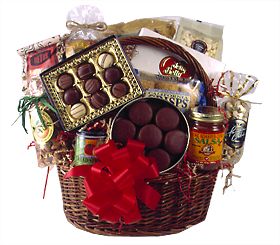 Chocolate and Cookie Basket